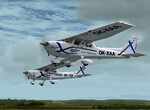 A2A Cessna 172  OK-XAA & OK-TOY