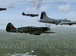 B17G - 3x Spitfire