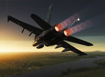 F18 low level full afterburner 